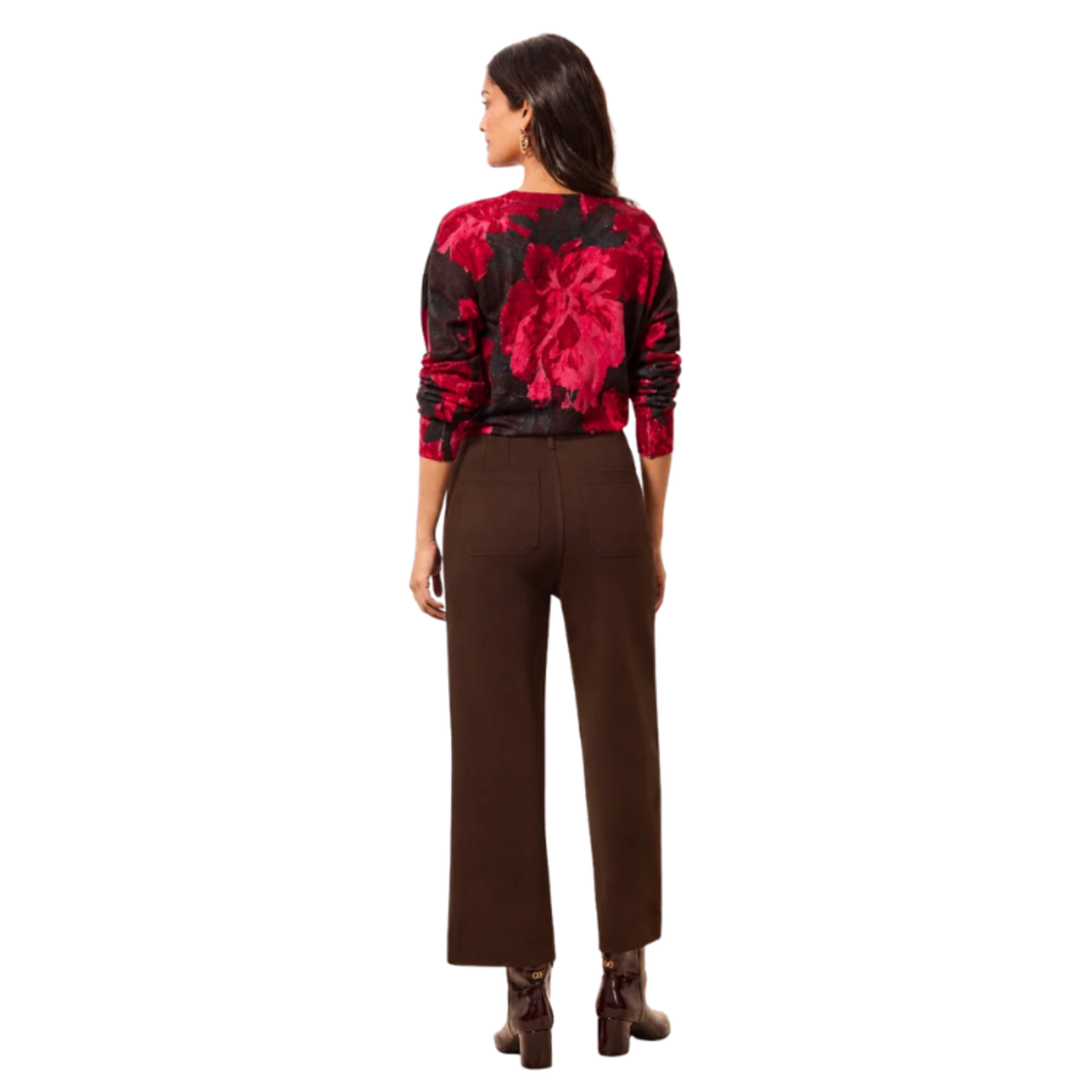 Tribal Tribal - Signature Every Body Ponte High Rise Capri Pants