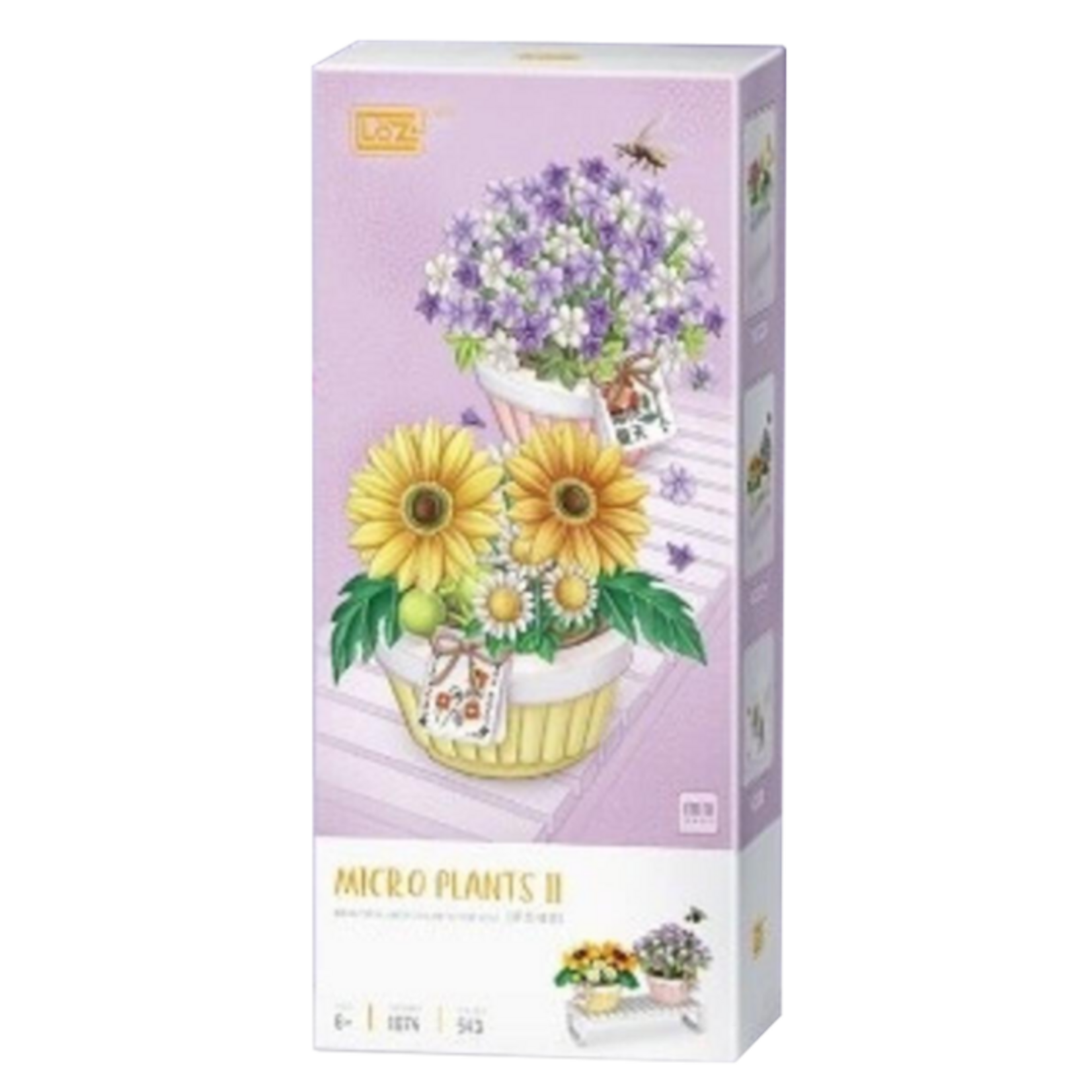 LOZ Block Spring Baby's Breath Daisy With Bee