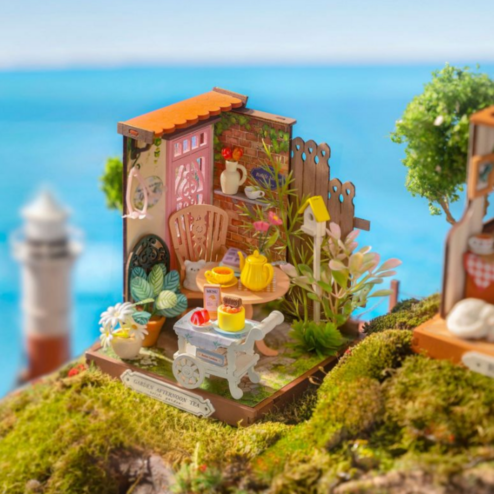 Rolife DIY Little Warm Space Fancy Tea Yard