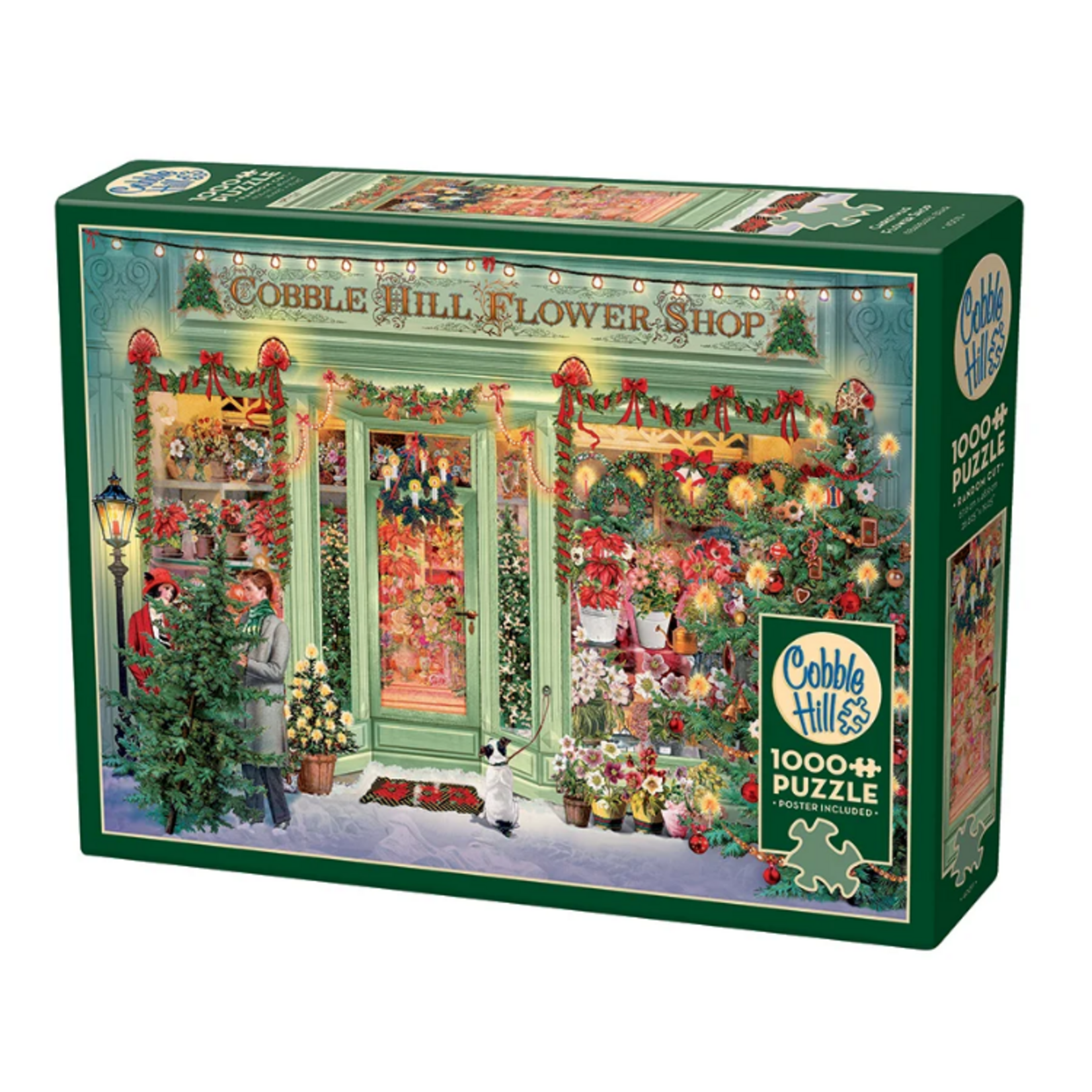 Cobble Hill Cobble Hill - 1000pcs - Christmas Flower Shop