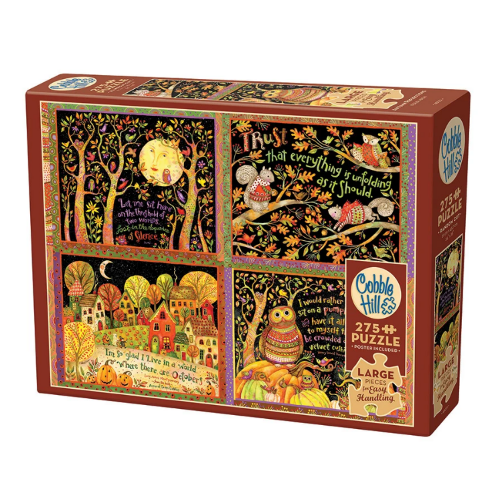 Cobble Hill Cobble Hill - 275pcs - Autumn Reflections (Easy Handling)