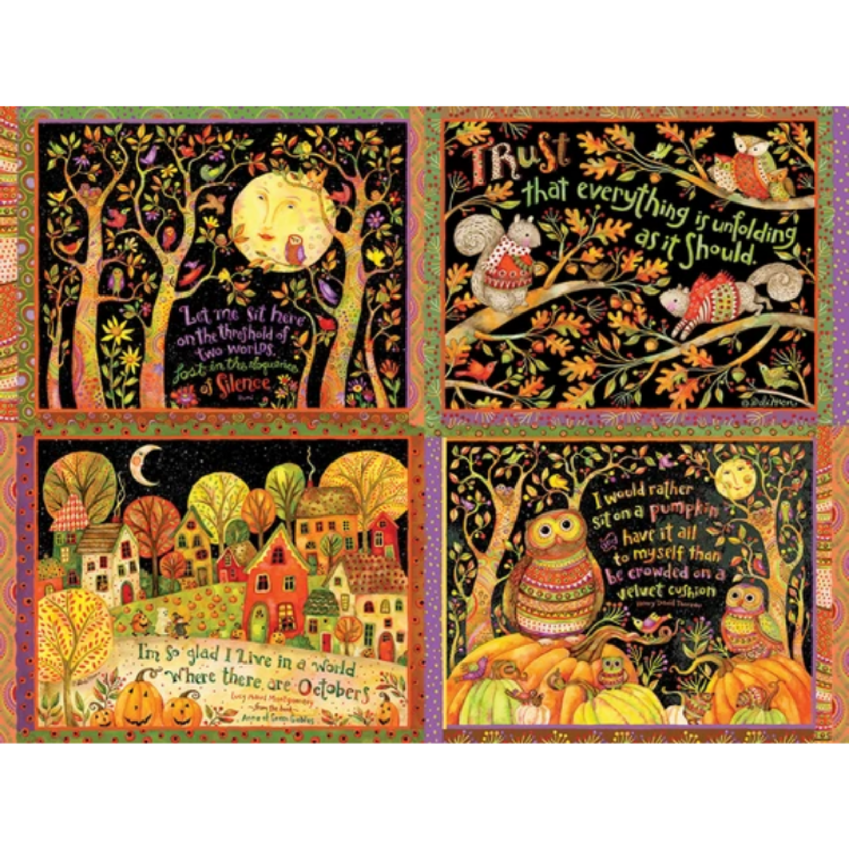 Cobble Hill Cobble Hill - 275pcs - Autumn Reflections (Easy Handling)