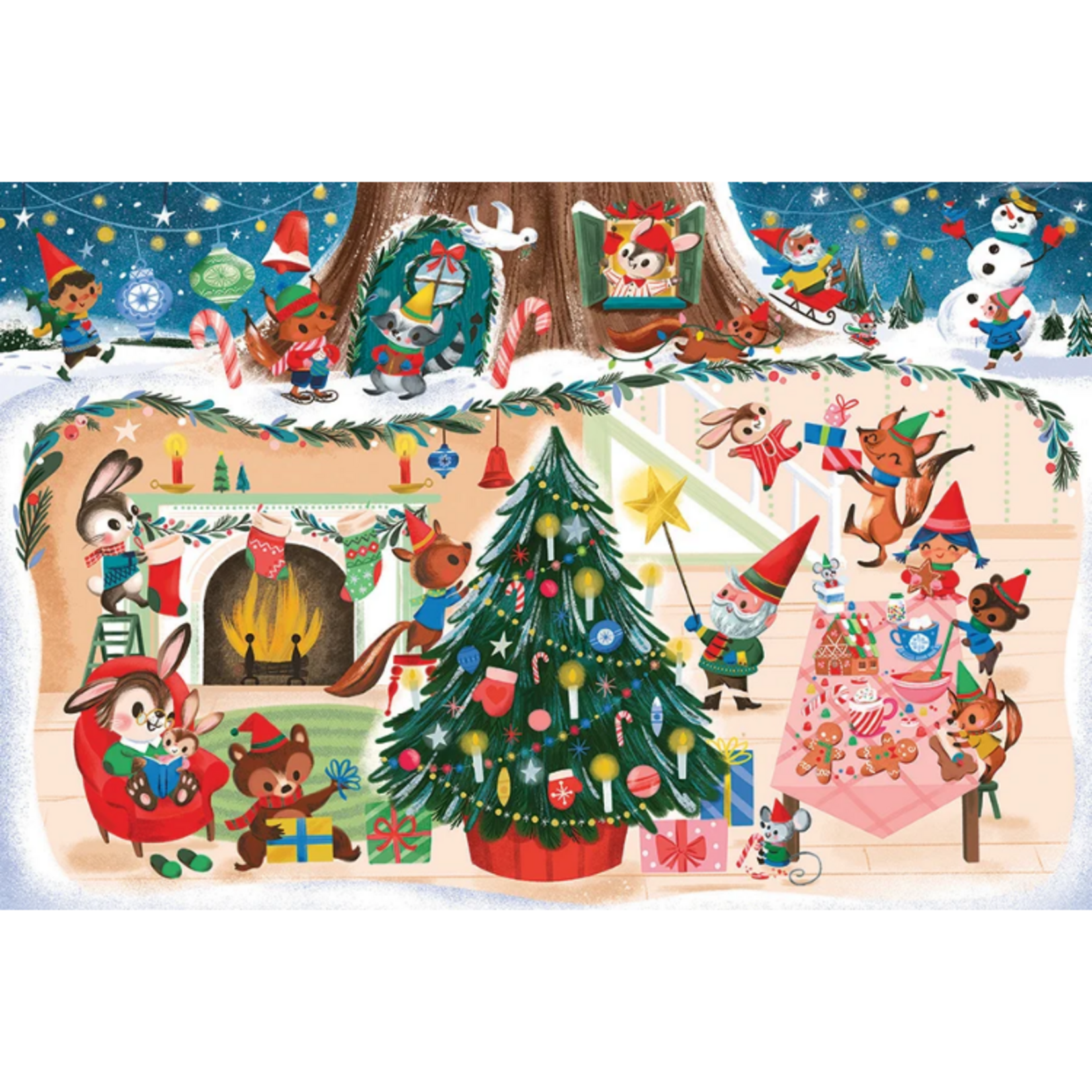Cobble Hill Cobble Hill - 35pcs - Christmas Cheer