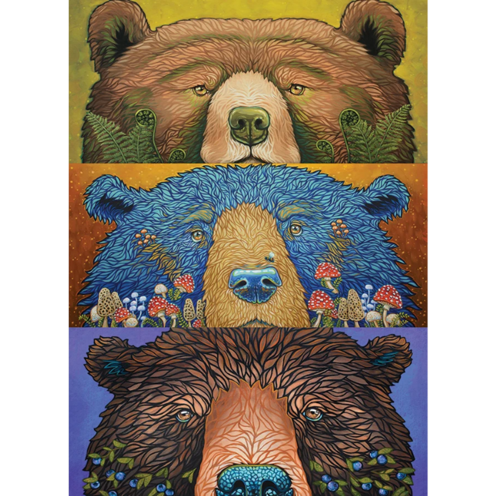 Cobble Hill Cobble Hill - 500pcs - Bear Eyes: Harvest