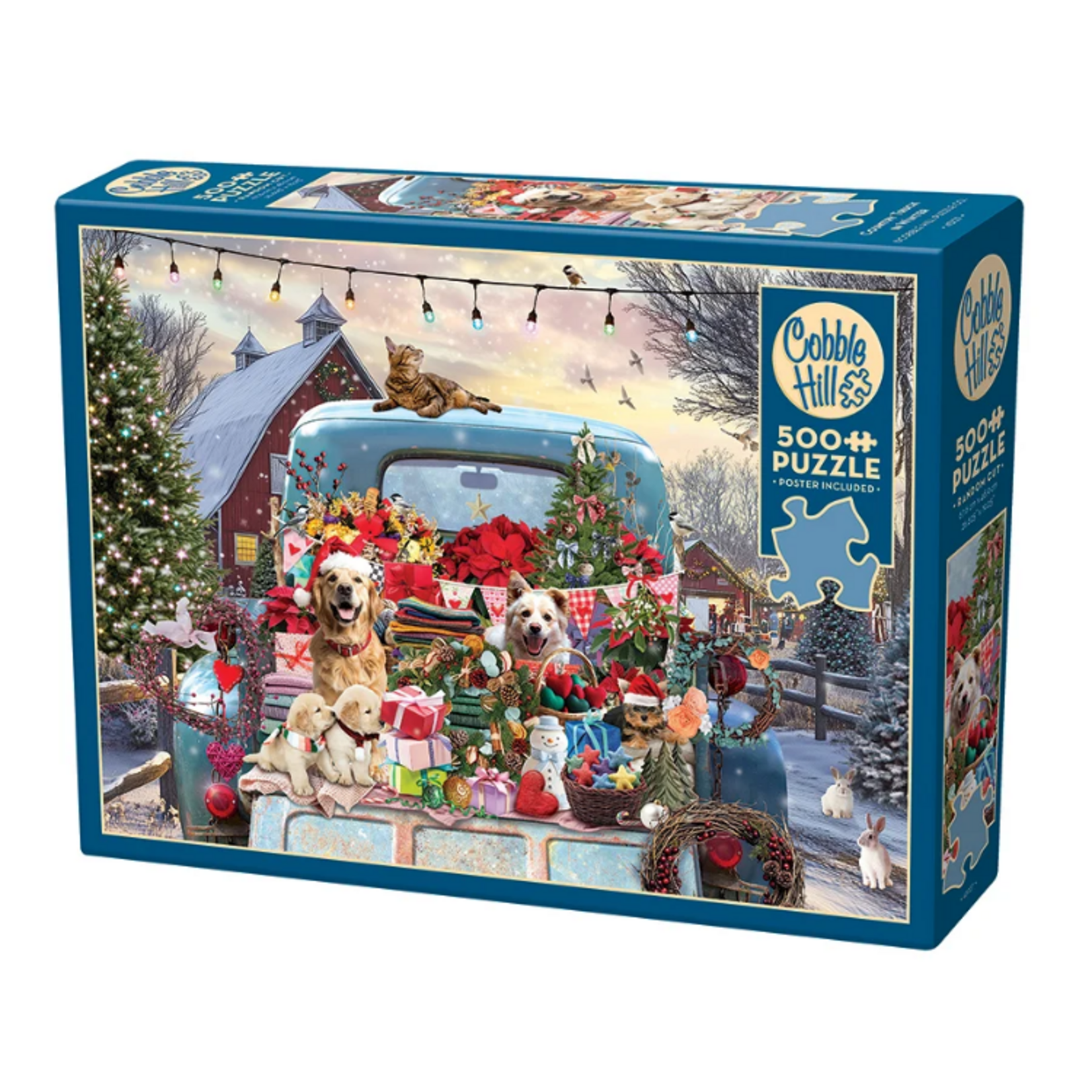 Cobble Hill Cobble Hill - 500pcs - Country Truck in Winter