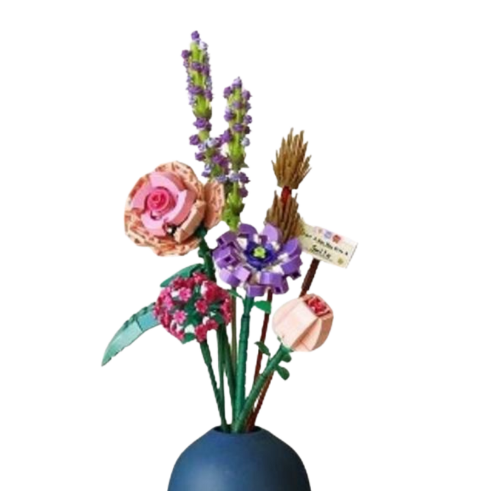 LOZ Block Rose Camellia Lavender Orchid Model Eternal Flower