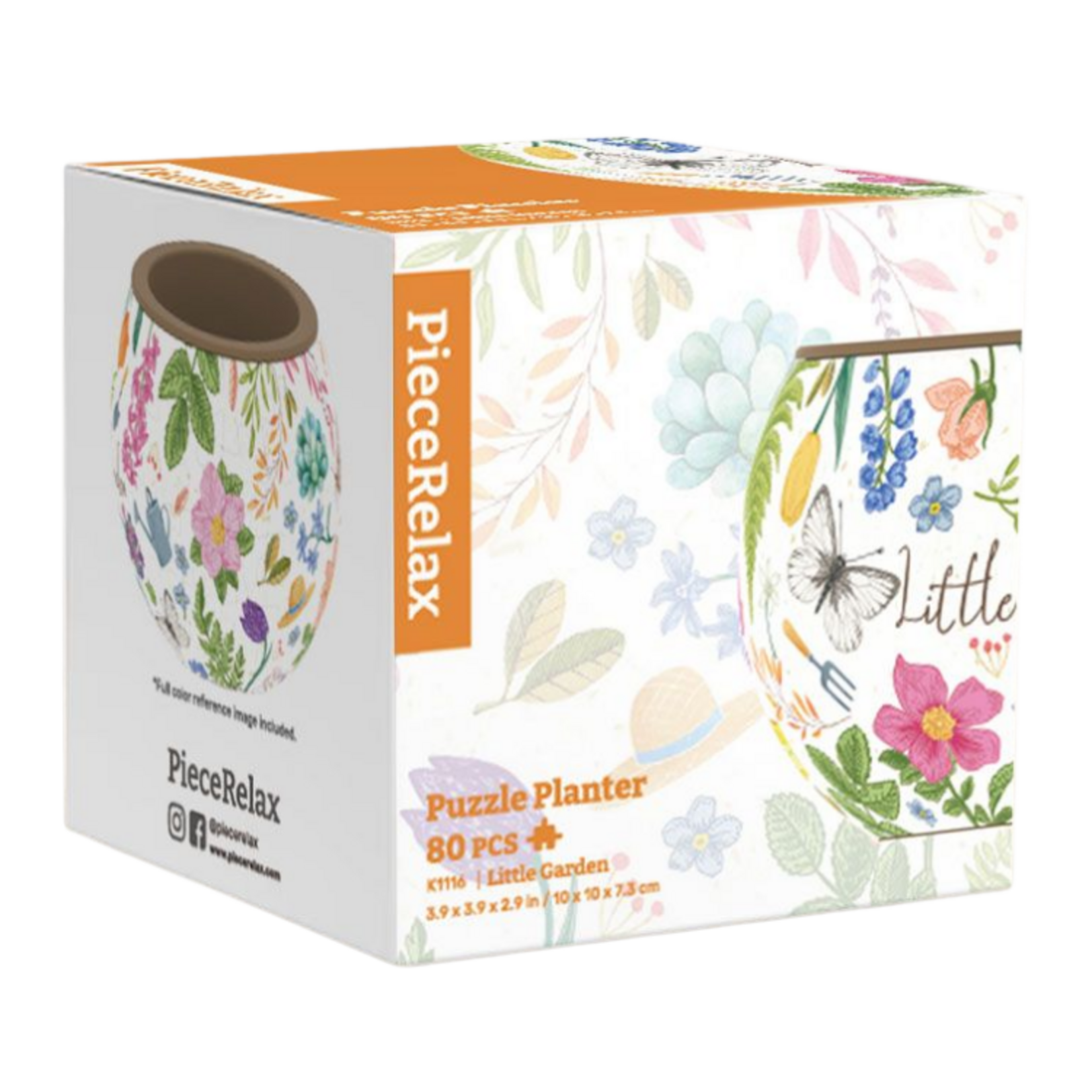 Pintoo PeaceRelax 3D Puzzle Flower Pot Little Garden
