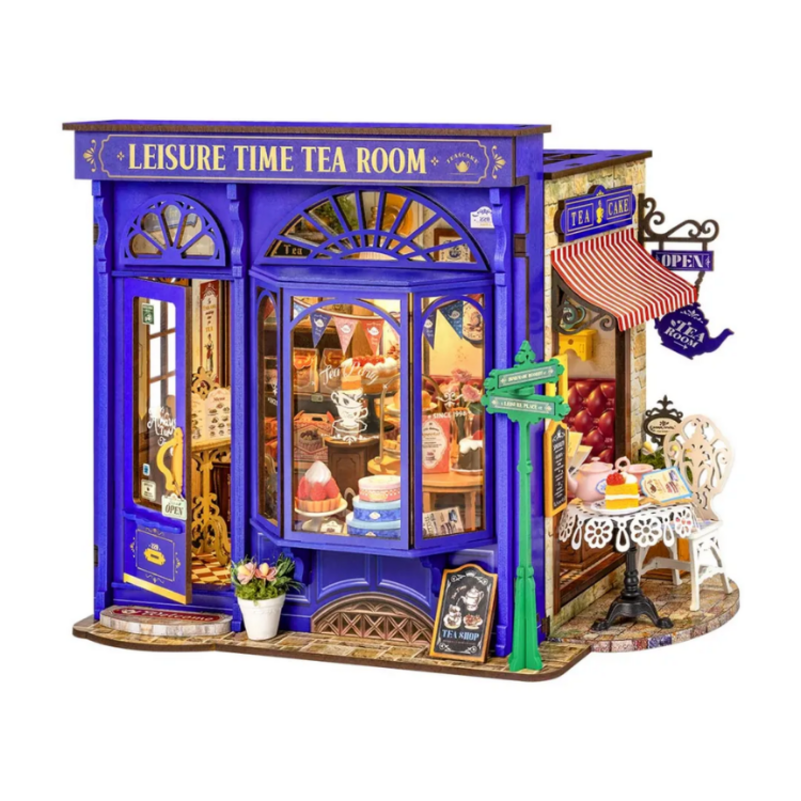 Rolife DIY House Leisure Time Tea Room