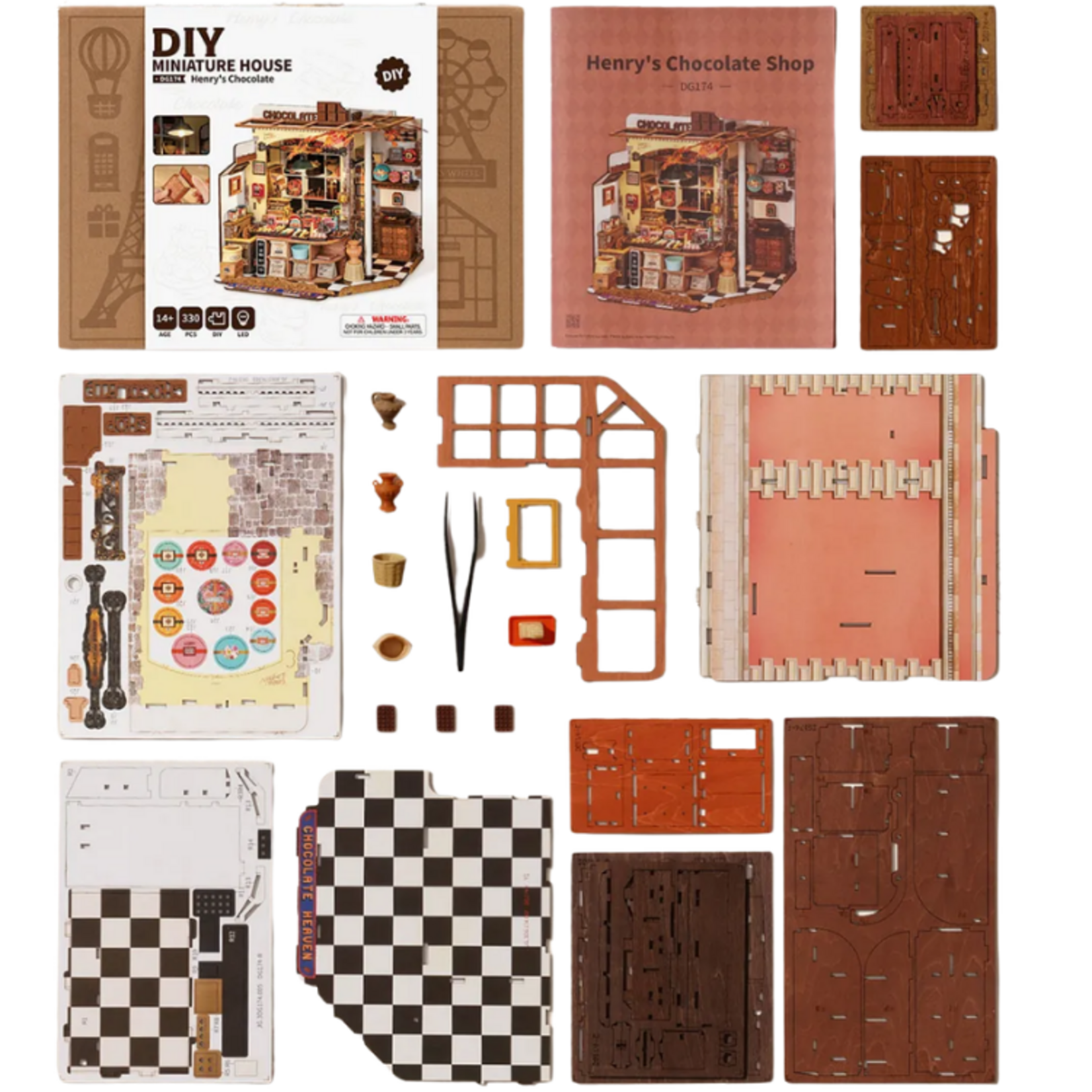 Rolife DIY House Henry's Chocolate