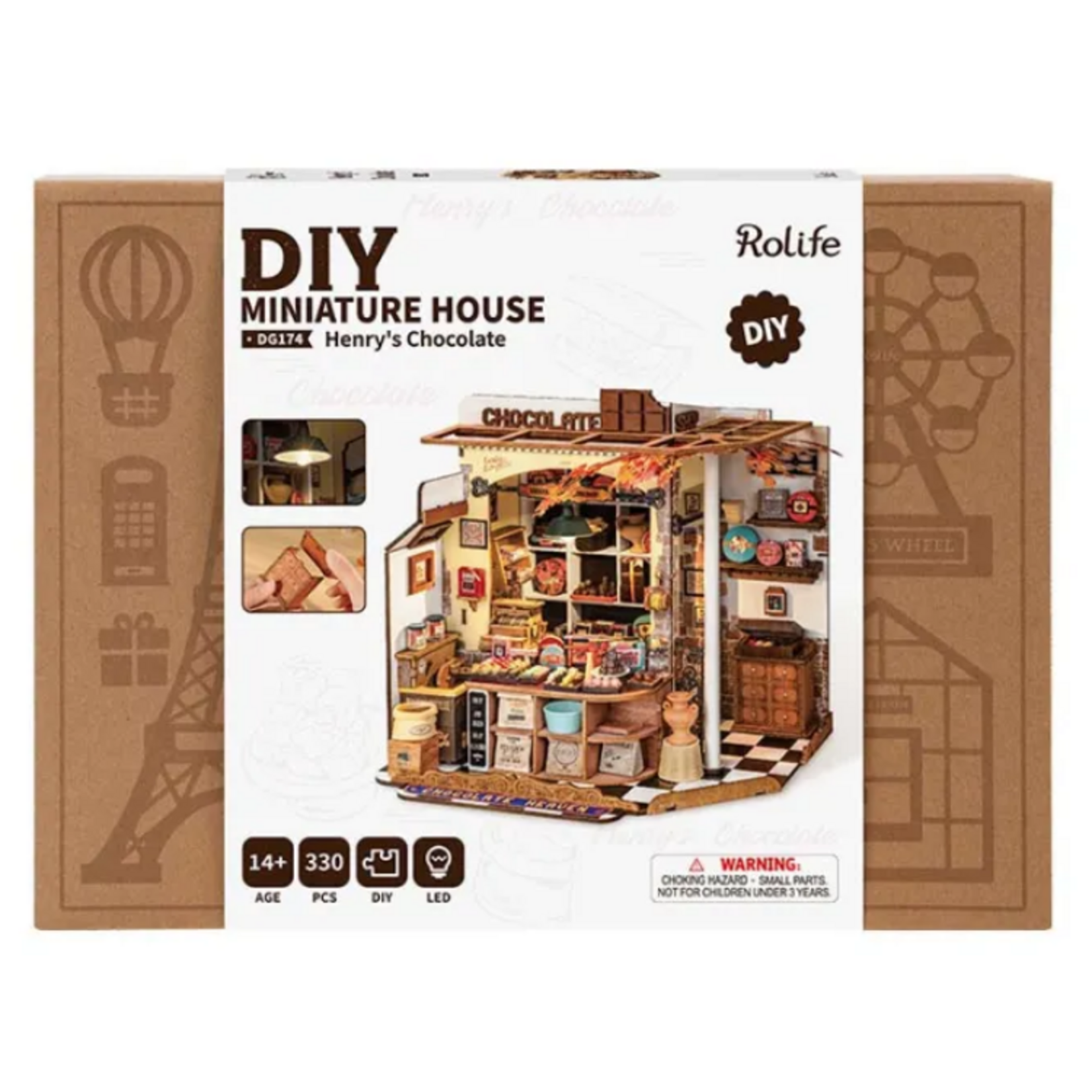 Rolife DIY House Henry's Chocolate