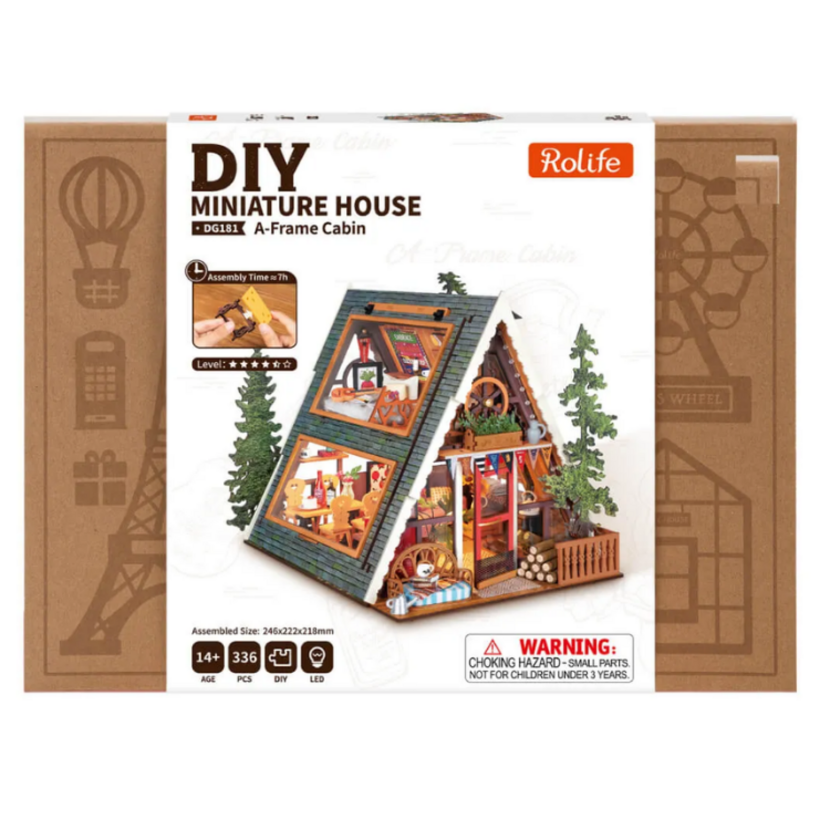Rolife DIY House A-Frame Cabin