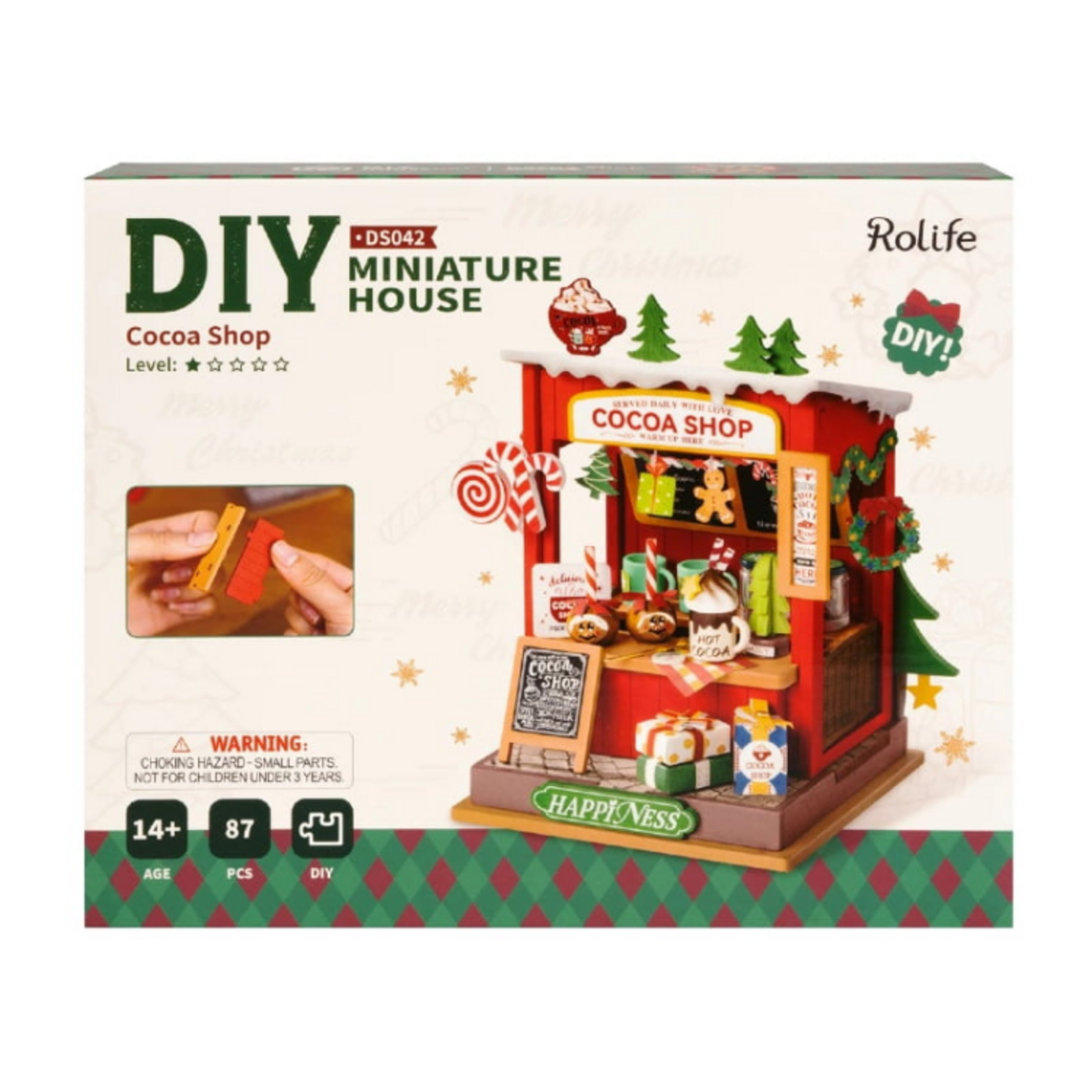 Rolife DIY Little Warm Space Cocoa Shop