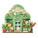 Rolife DIY Mini Store Green Fountain Garden