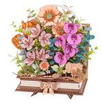 Wooden Bloom Craft Wooden Blooming Book