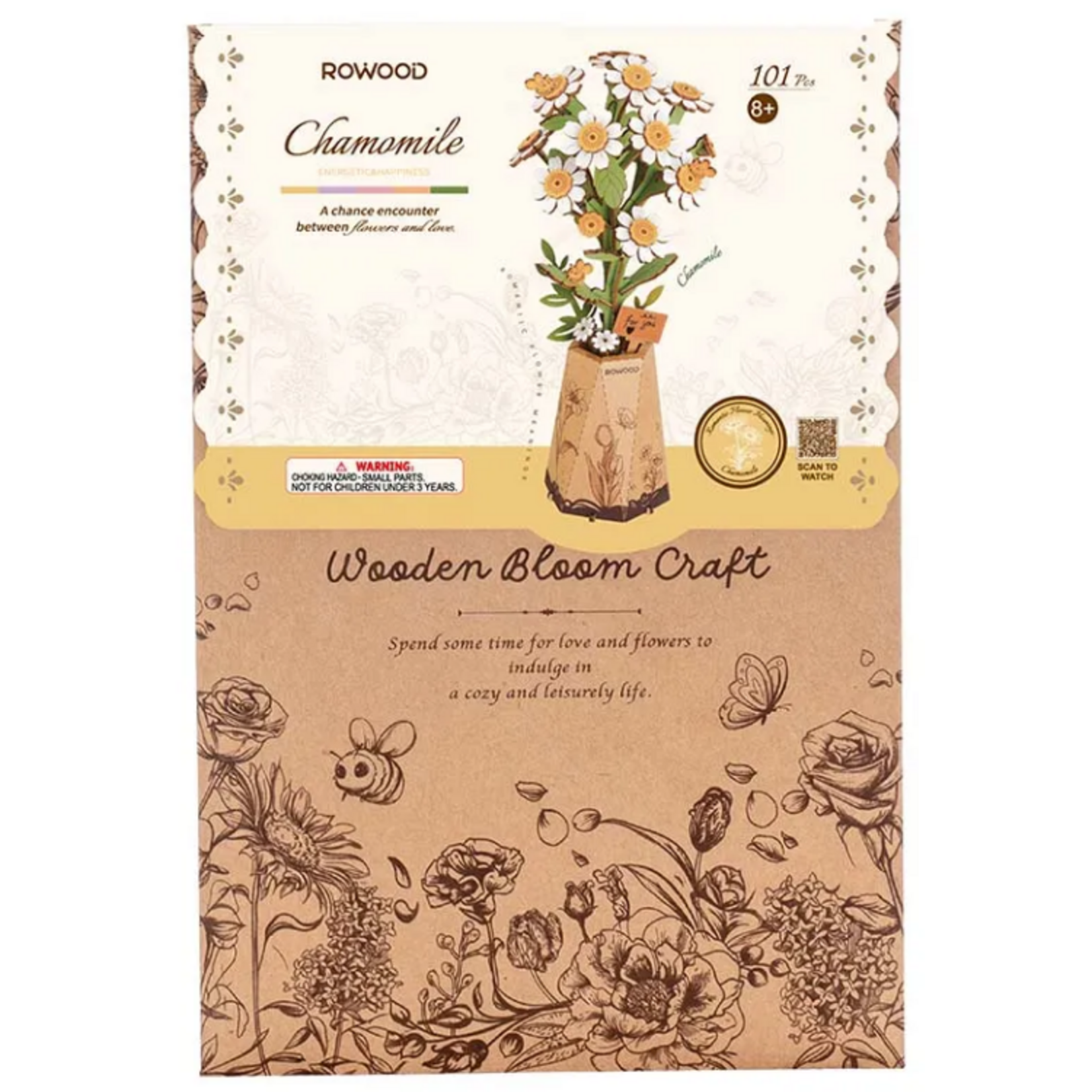 Wooden Bloom Craft Chamomile
