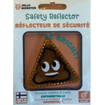 Jolly Monster Safety Reflector Smiling Poo