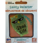 Jolly Monster Safety Reflector Thug Life (Green)