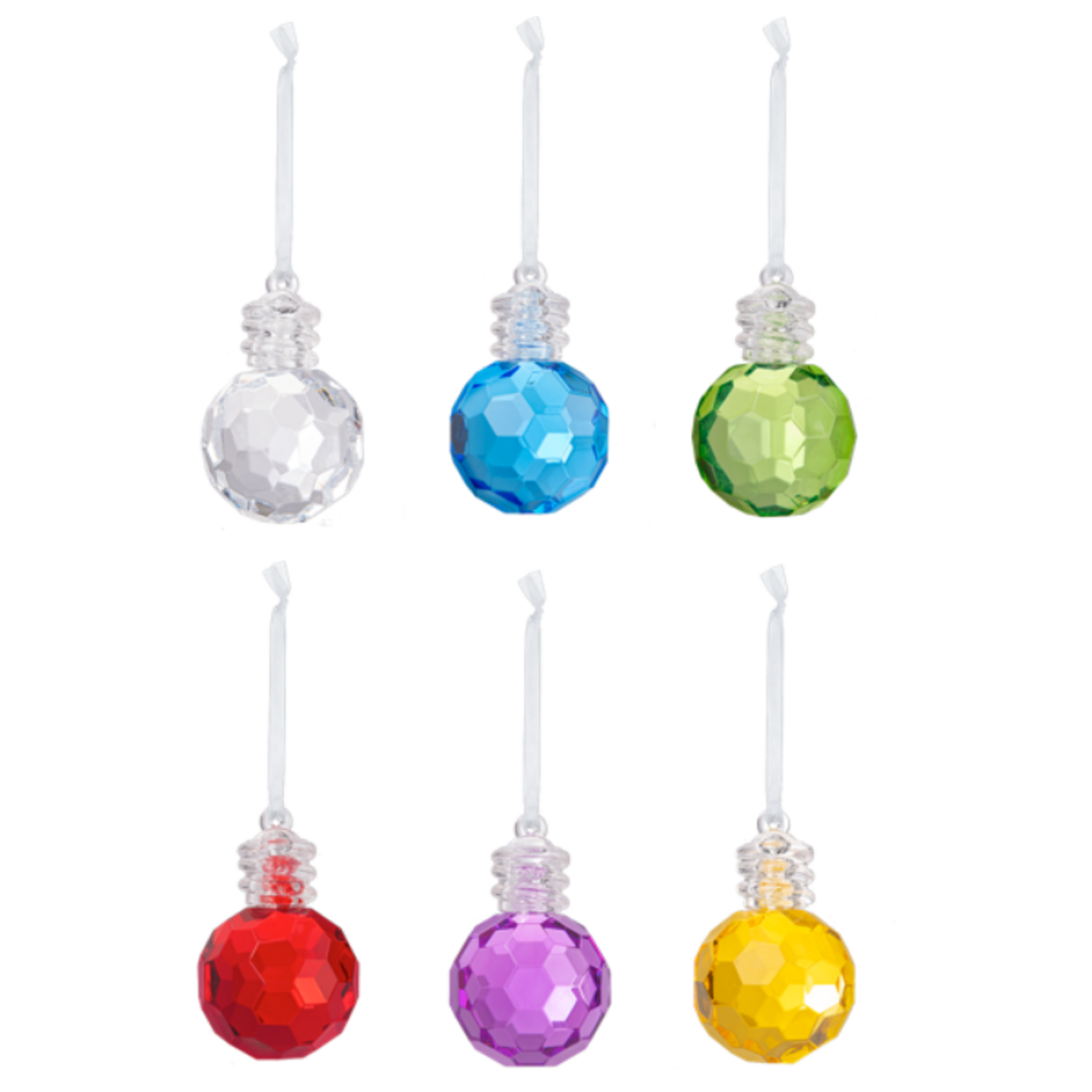 Round Holiday Light Bulb
