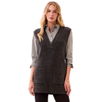 Tribal Sleeveless Tunic Knit Sweater Vest