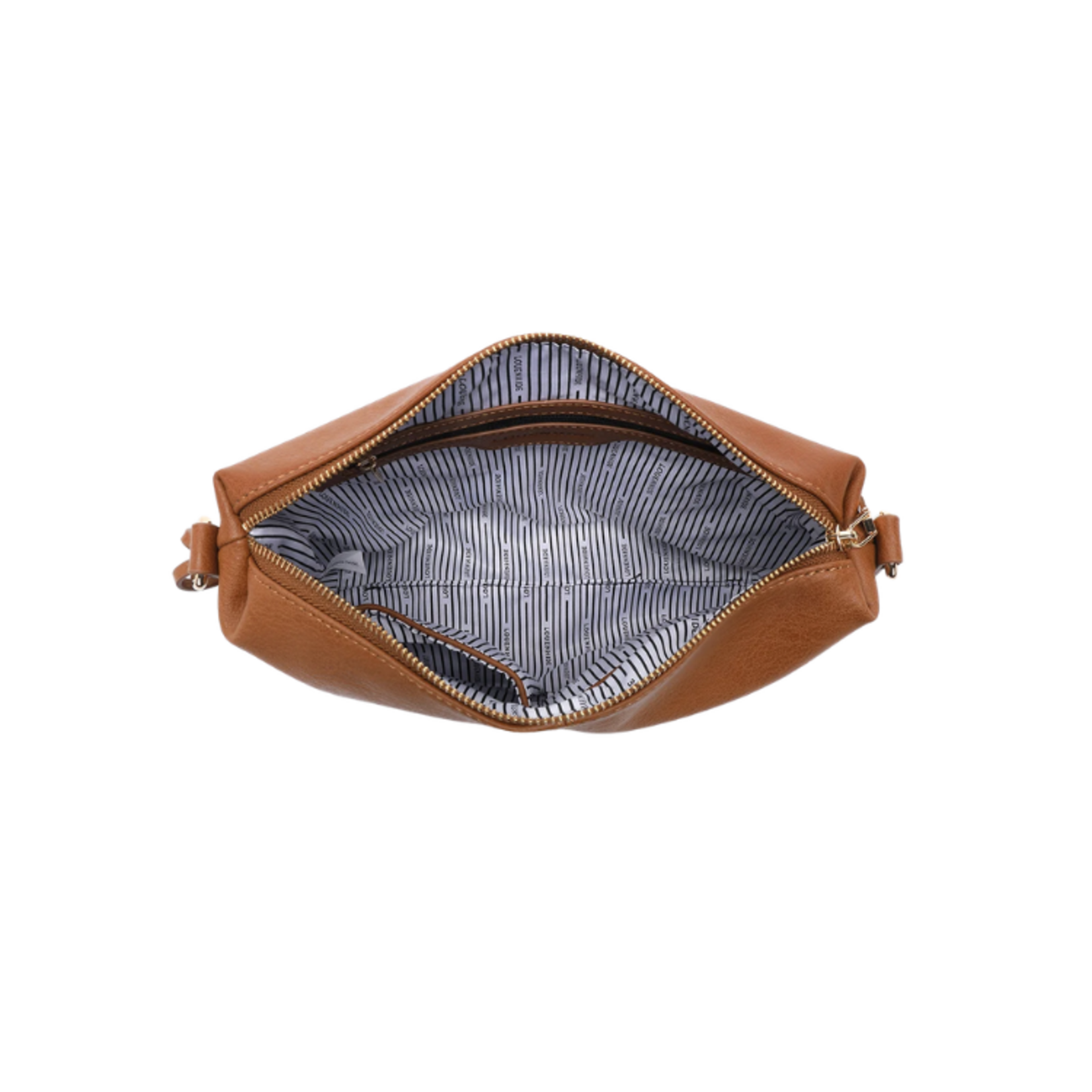 Louenhide Louenhide - Daisy Stripe Crossbody Bag - Tan