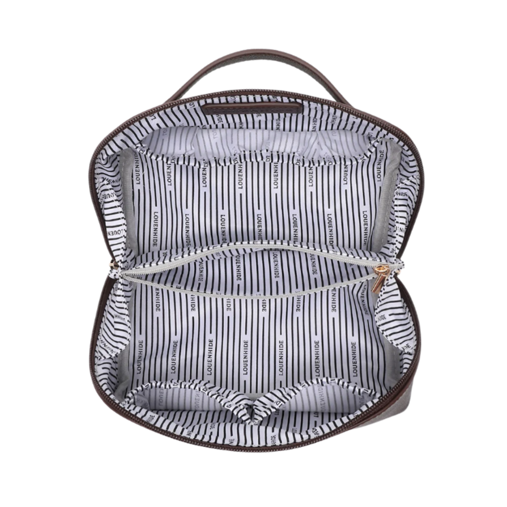 Louenhide Louenhide - Ellis Makeup Bag - Chocolate