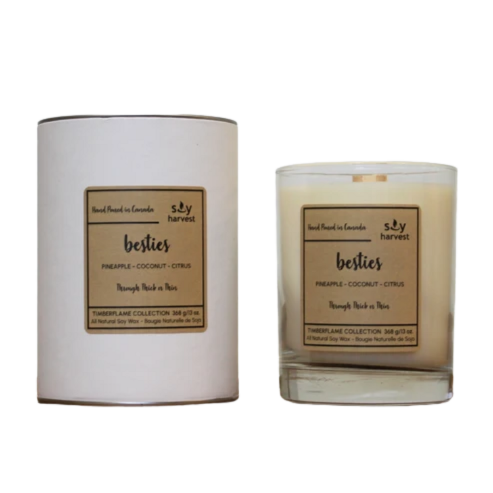 Soy Harvest Candles Soy Harvest - Timberflame Besties Candle