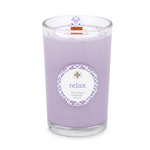 Root Candles Seeking Balance 8oz Spa Candle "Relax" Geranium Lavendar