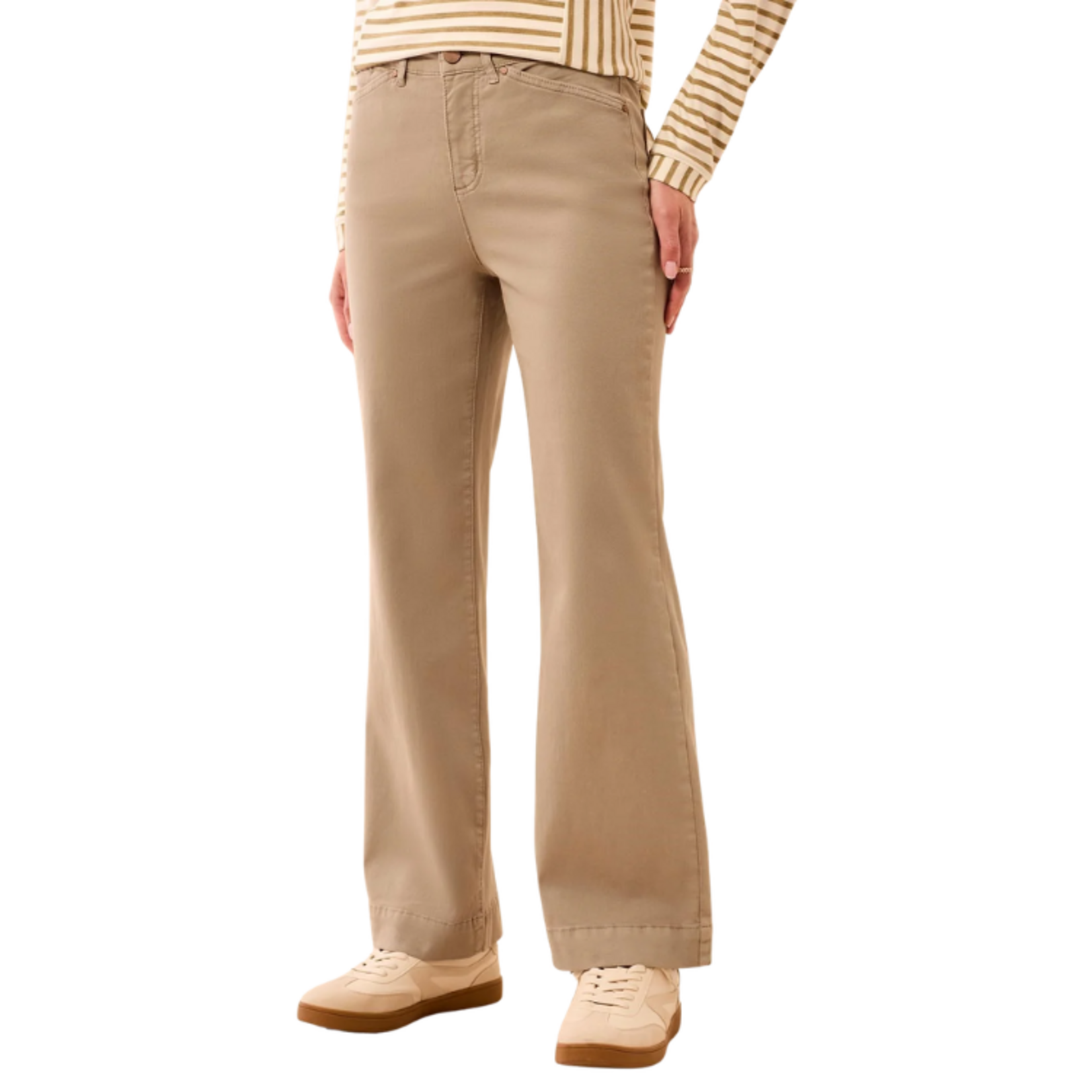 Tribal Tribal - Audrey Fly Front Flare Denim