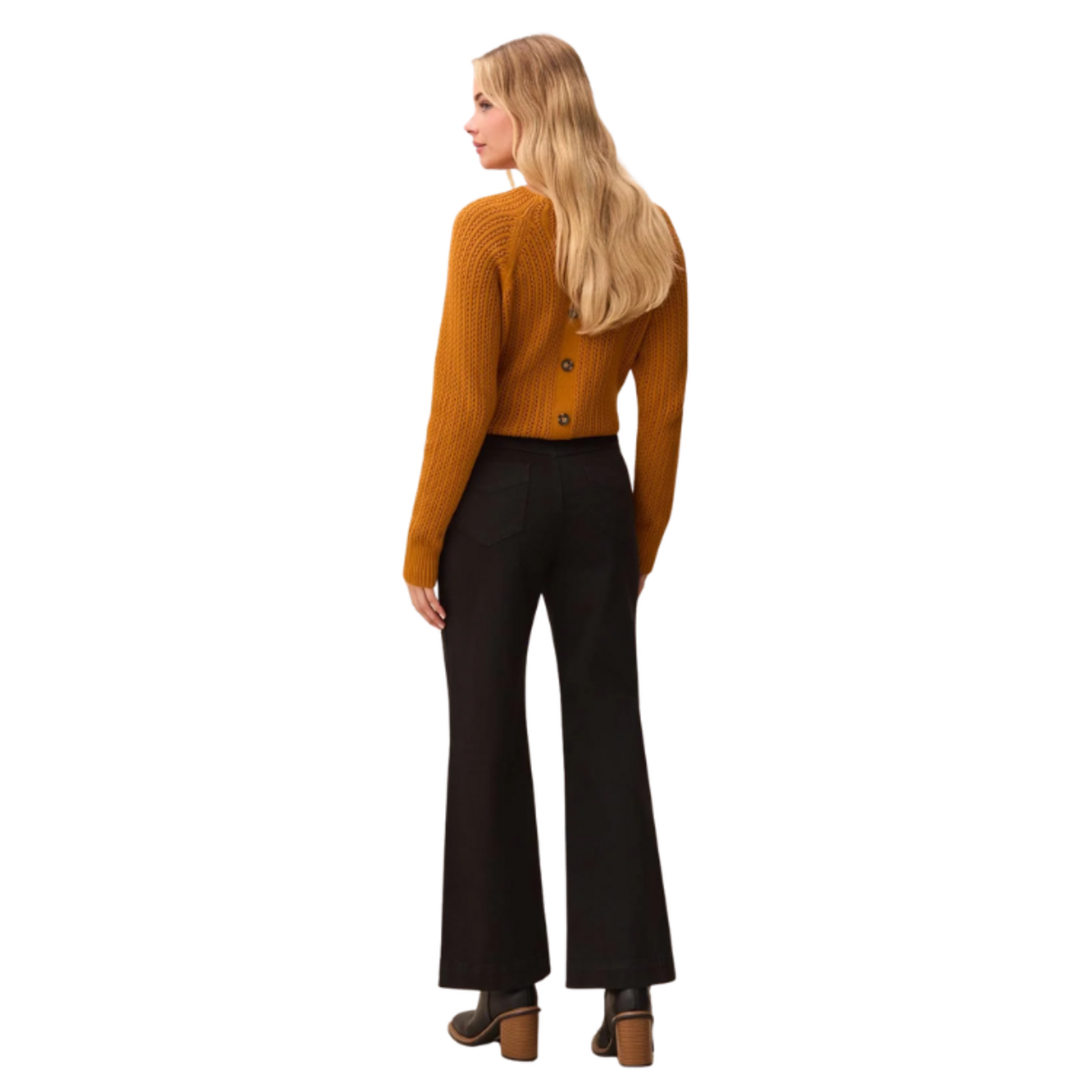 Tribal Tribal - Audrey Fly Front Flare Denim