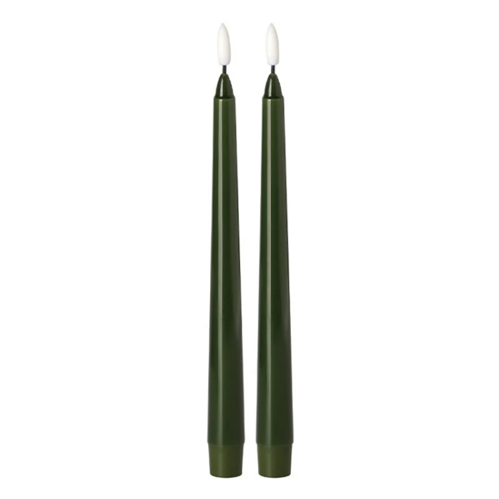 Kozie Kandle Kozie Kandle Moss Green LED Taper Candle 11"