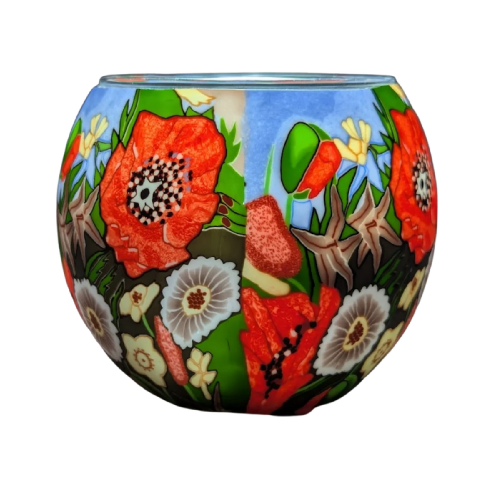 Claymaster Claymaster Light Globe - Poppy Garden Design