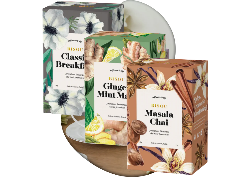 Buy One, Get One Free Bisou Gourmet Tea