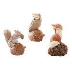 Giftcraft Woodland Animal Figurine