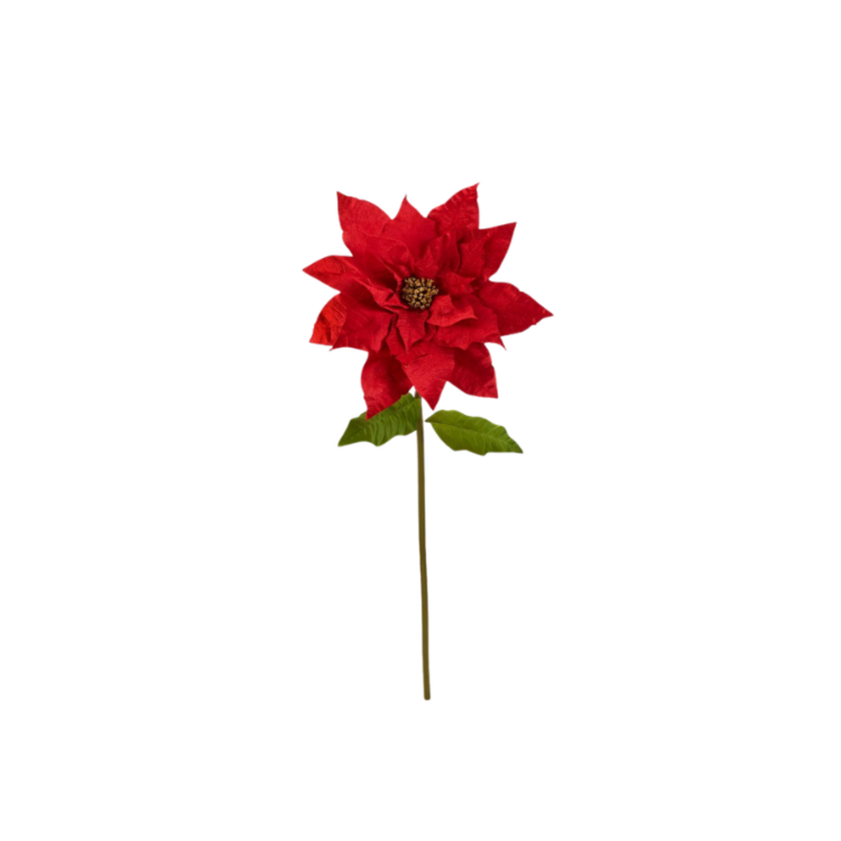 Giftcraft Red Velvet Poinsettia 18"D