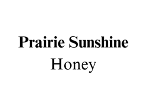 Made in Manitoba - Prairie Sunshine Honey logo
