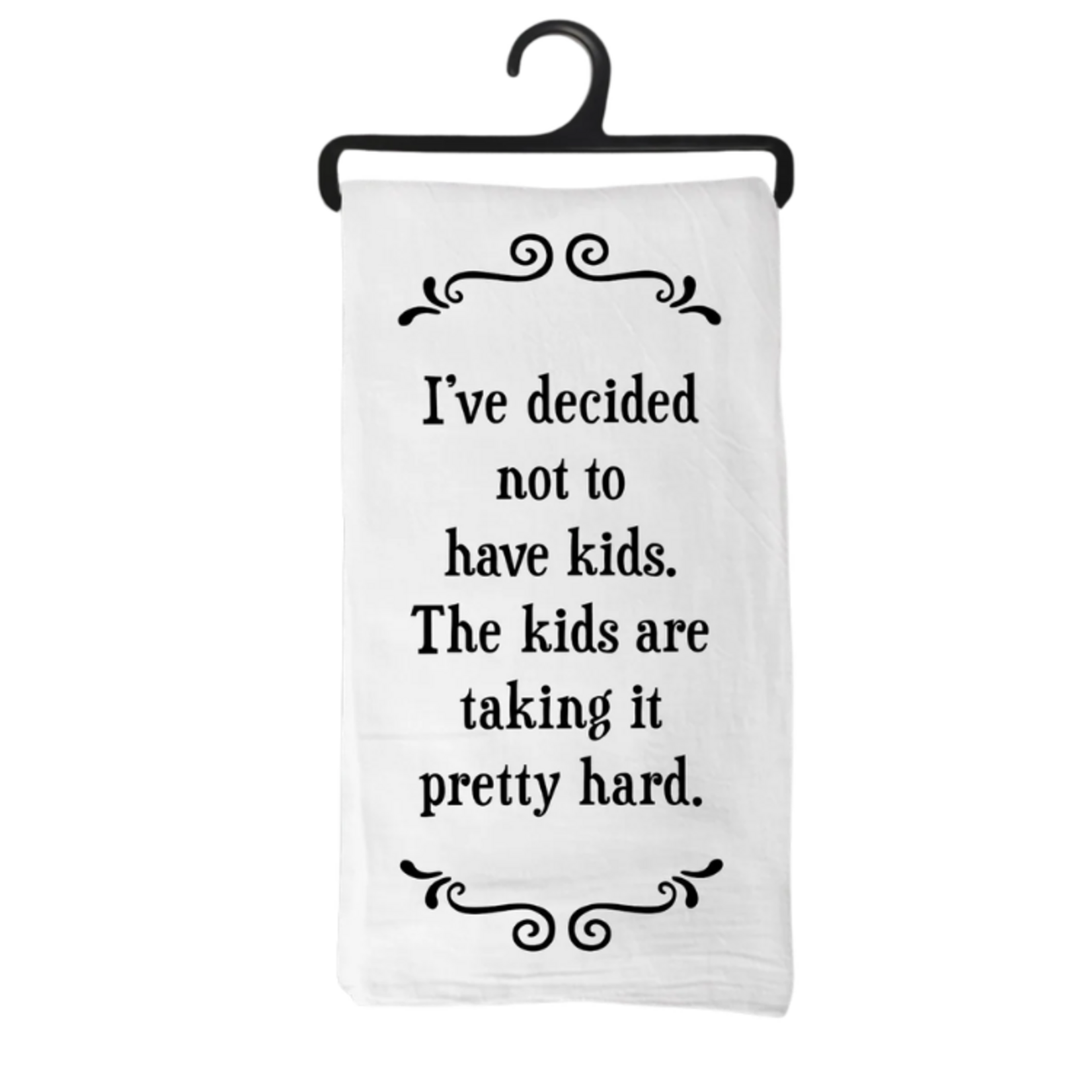 Scrunchy Face Kitchen Towel - Not to have kids