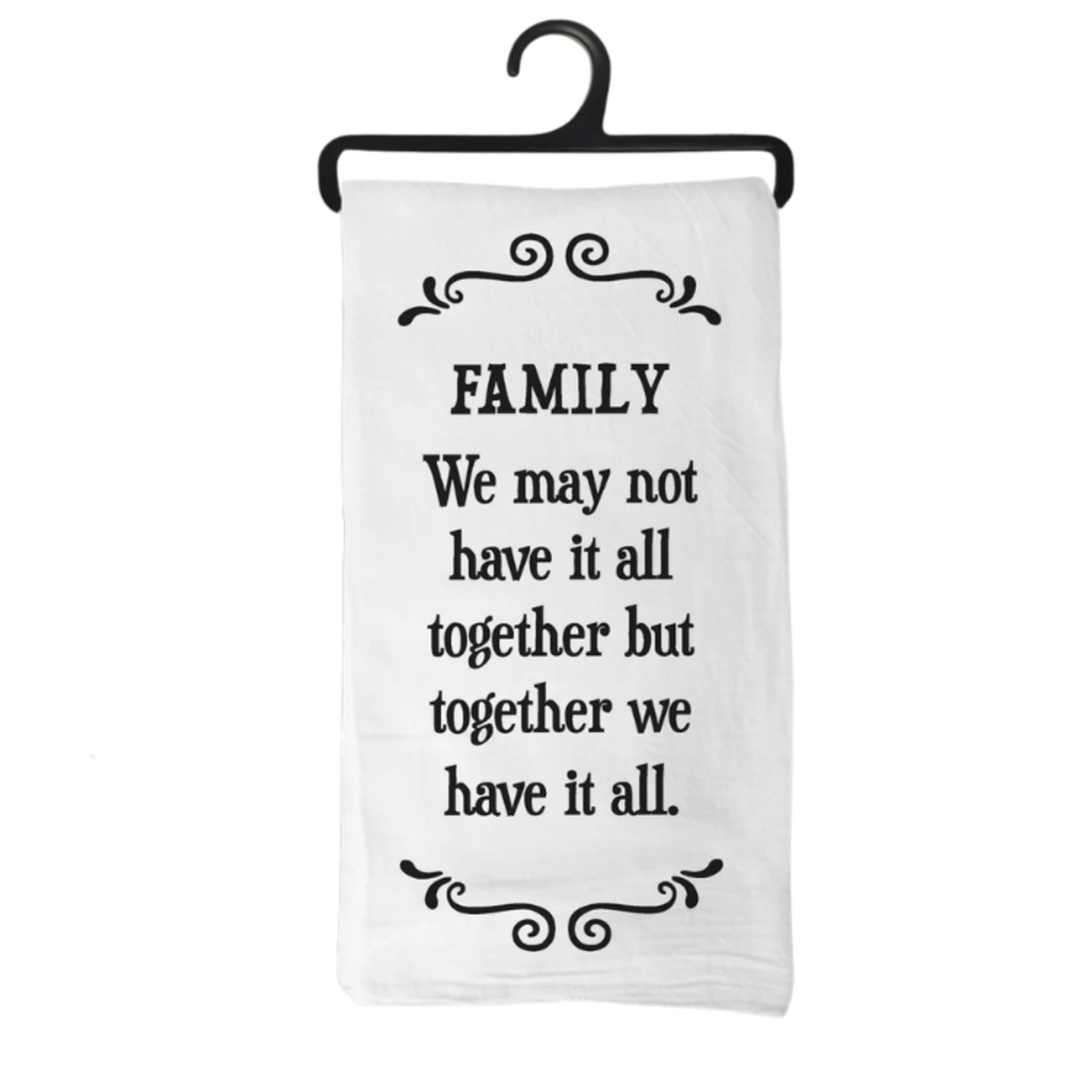 Scrunchy Face Kitchen Towel - Family