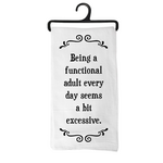 Scrunchy Face Kitchen Towel - Functional adult