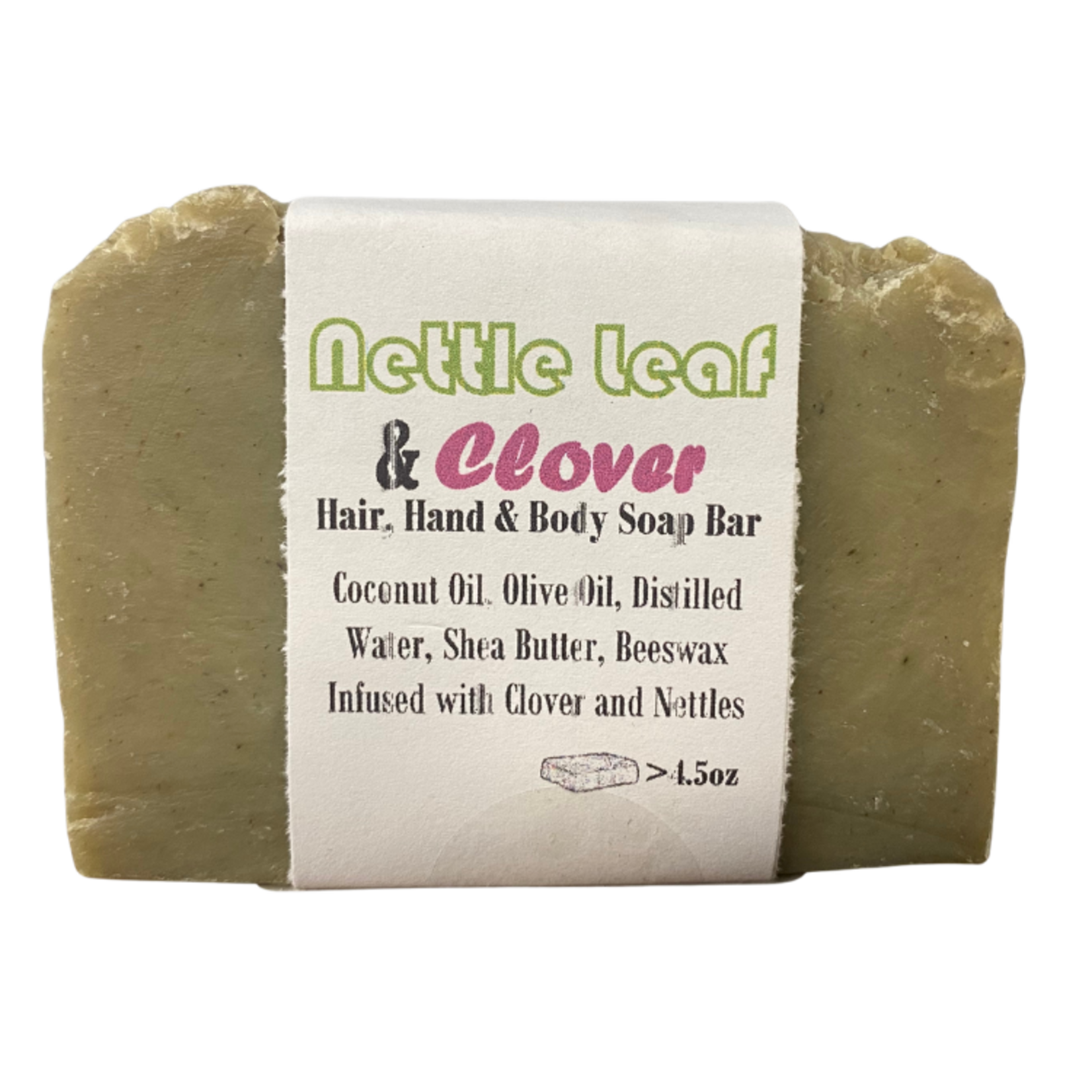 Finally Found It Body Care Nettle Leaf and Red Clover All-in-one Soap Bar