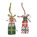 Deco Noel MDF Stacking Presents Ornament - Assorted Styles