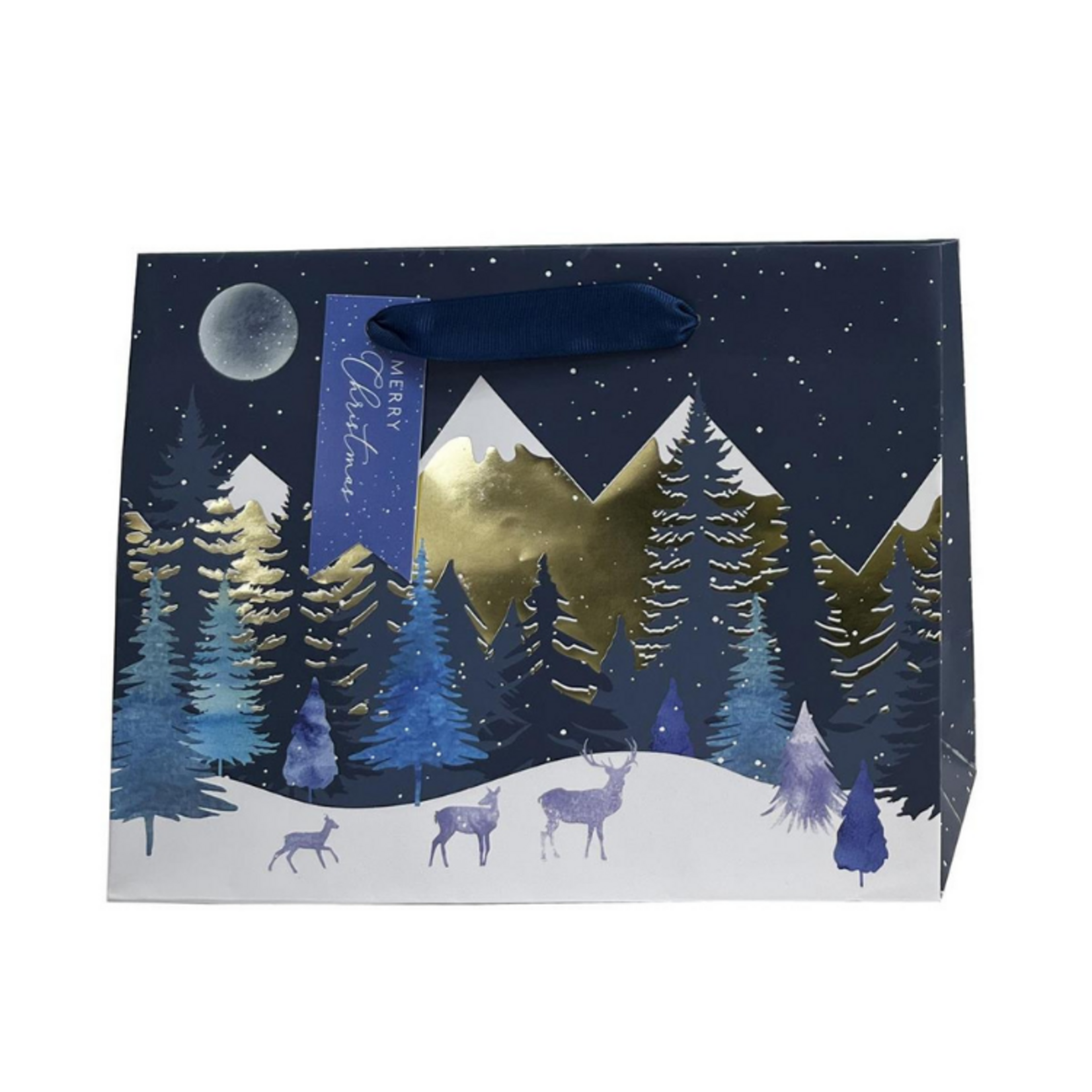 Christmas Gift Bag - Mountains - MM