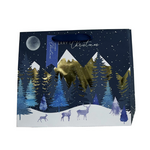 Christmas Gift Bag - Mountains - LG