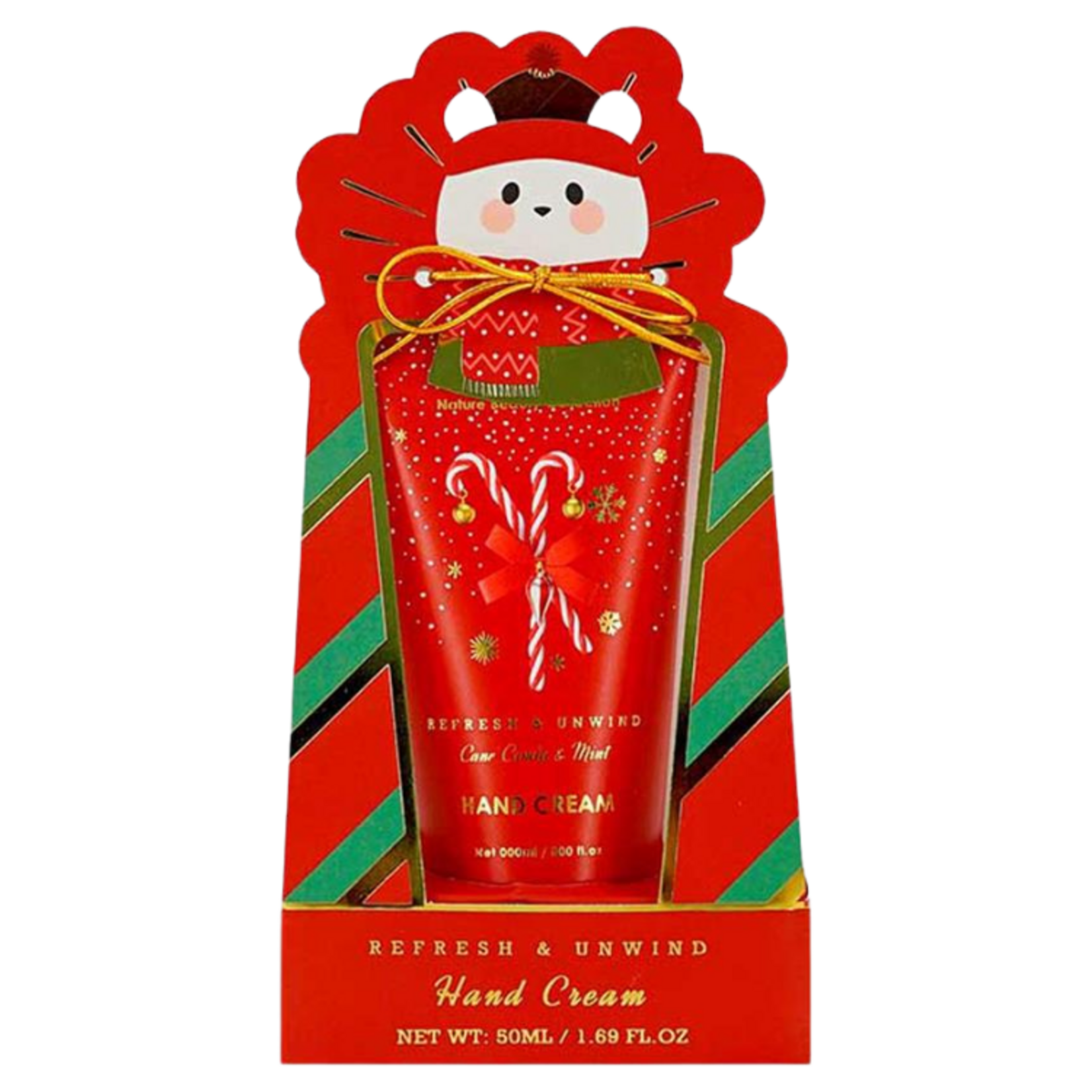 Pure Passion 50ml Hand Cream Gift Box Red Christmas Theme
