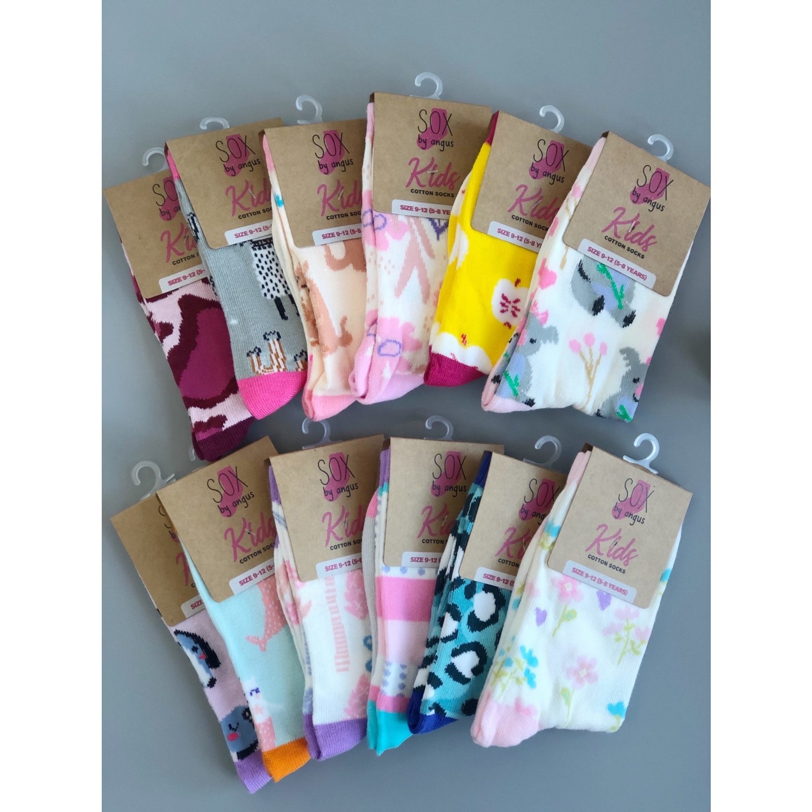 Sox by Angus Girls Assorted Socks