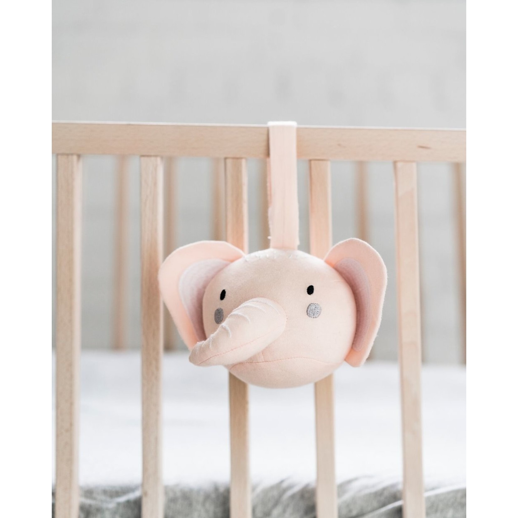 Mister Fly Pink Elephant Ball Rattle