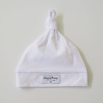 Snuggle Hunny Knotted Beanie White