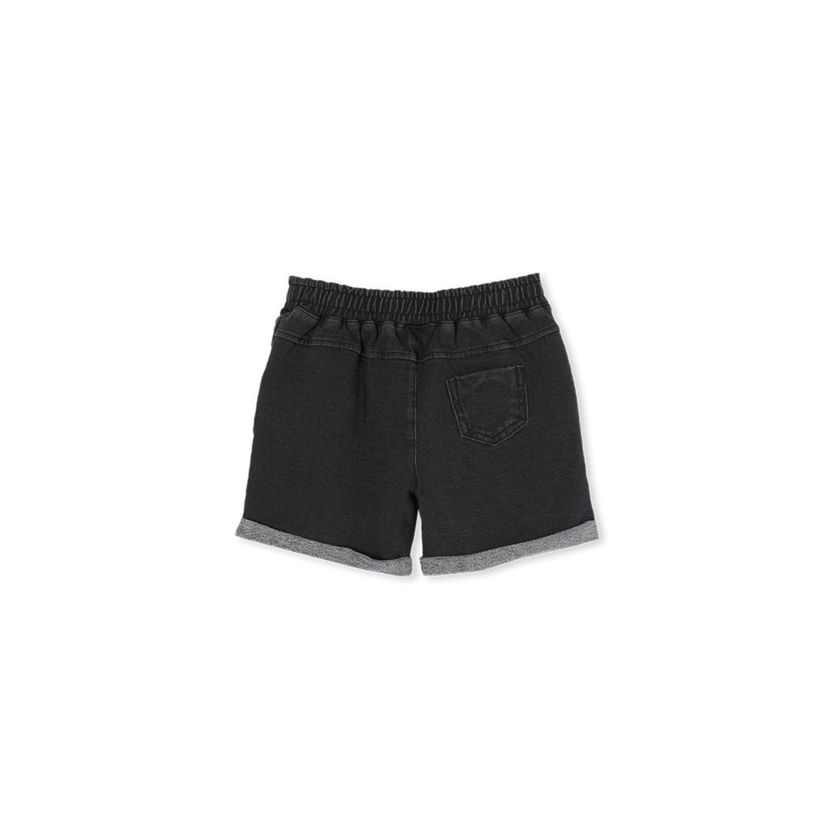 Milky Stitch Track Short