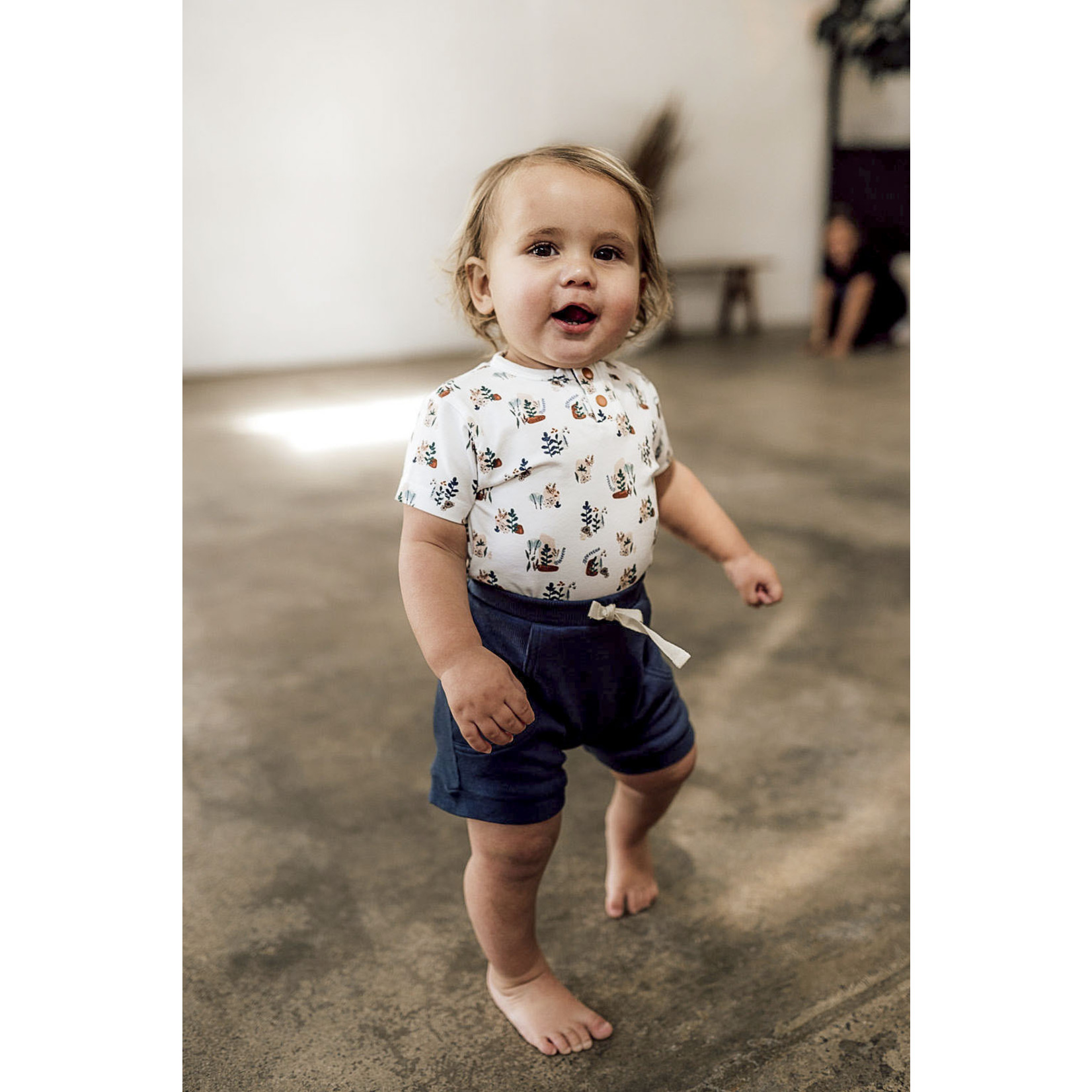 Snuggle Hunny Navy Shorts