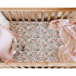 Snuggle Hunny Wattle Fitted Jersey Cot Sheet