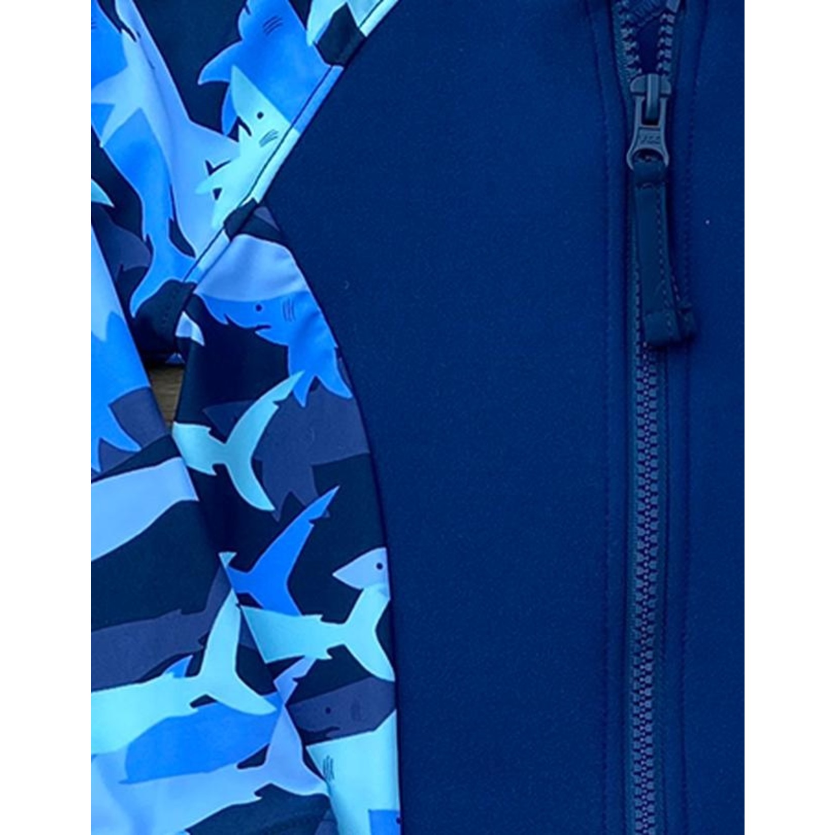 Back Beach Co Shark Rash Vest Set